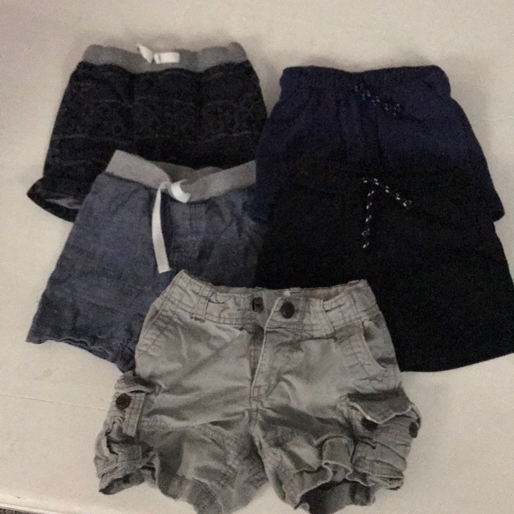5 pairs of shorts.